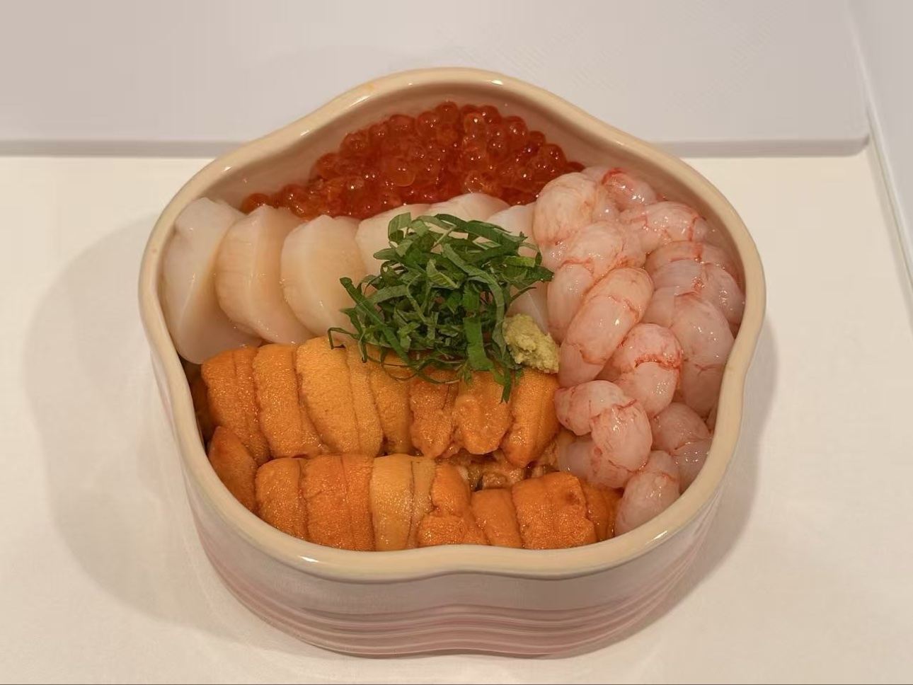 客户分享的海鲜丼